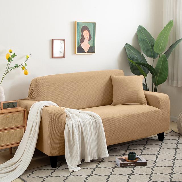 Potah na pohovku z tkaniny Polar Fleece 1 /2 /3 /4 sedadel Silný potah na pohovku Potahy na pohovku Stretch Elastické Levné potahy na pohovku Obal na ručník