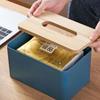 Desktop Tissue Box Paper Storage Box Household Living Room Dining Room Coffee Table Simple Multi-functional Paper Box Creative