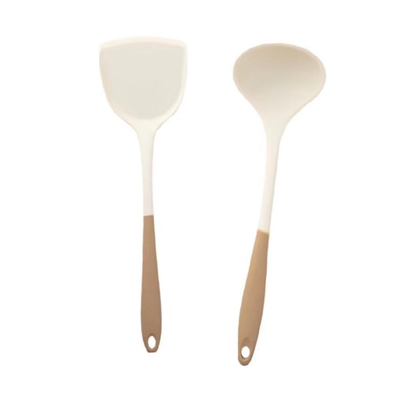 Wutuo Two-Tone Silicone Kitchen Utensil Set