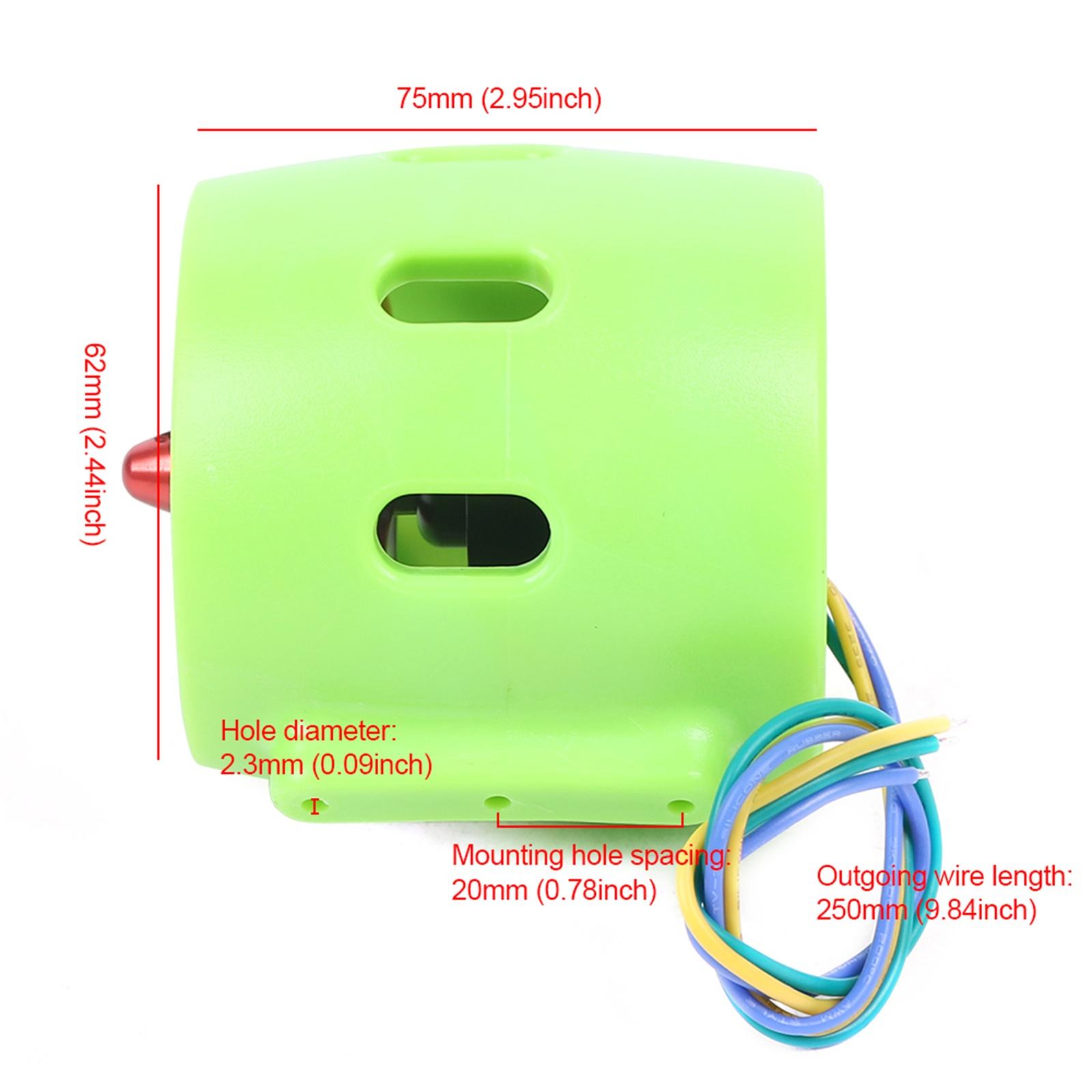 

DC 12V-24V 13A Подводный водный катер 4-лопастной двигатель CW Thruster Лодка Лодка Лодка Подводный катер Лодка ...