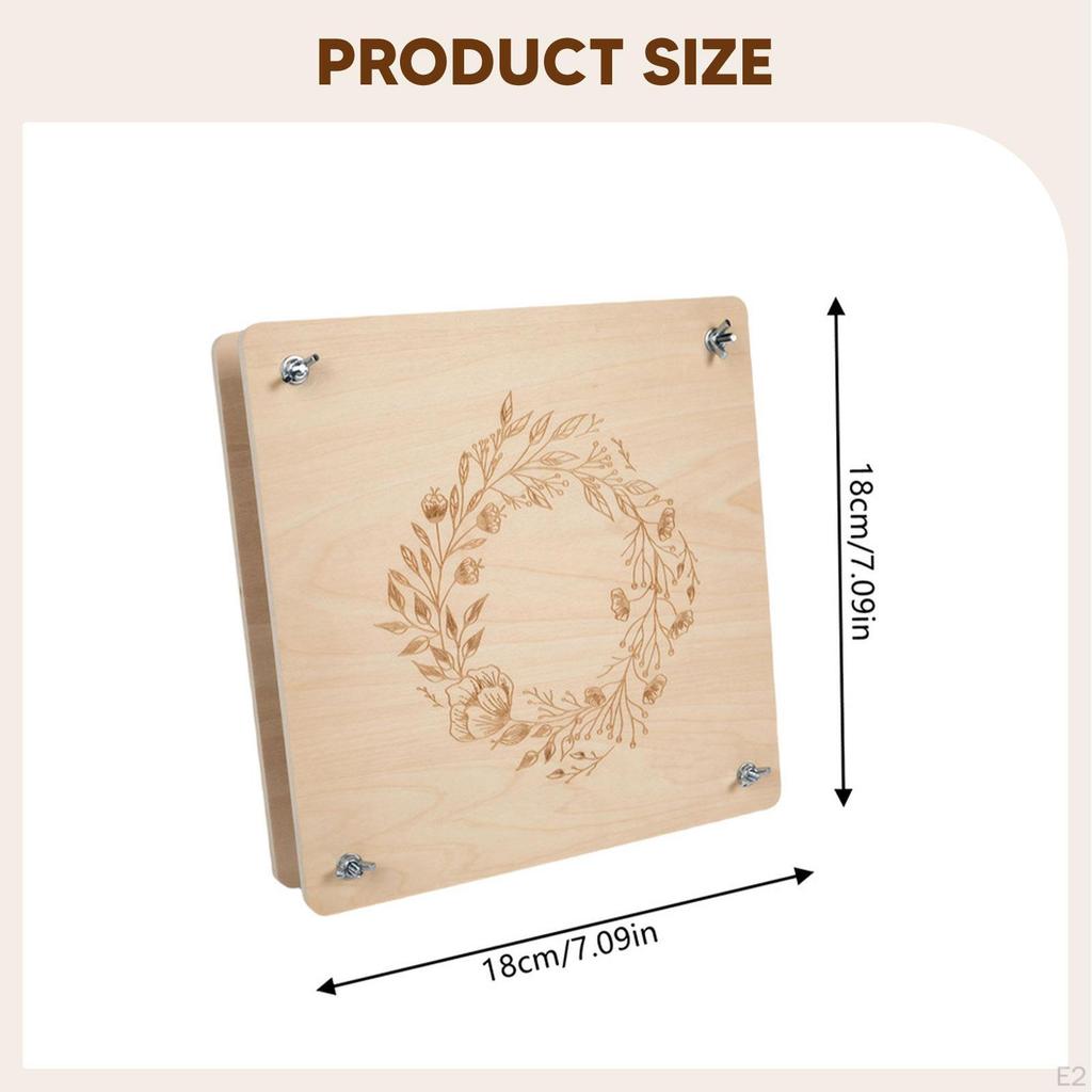 Kit Adults Plant Preservation Set 7 Inchx7 inch Press ing for Soap Making Gift Home Decors