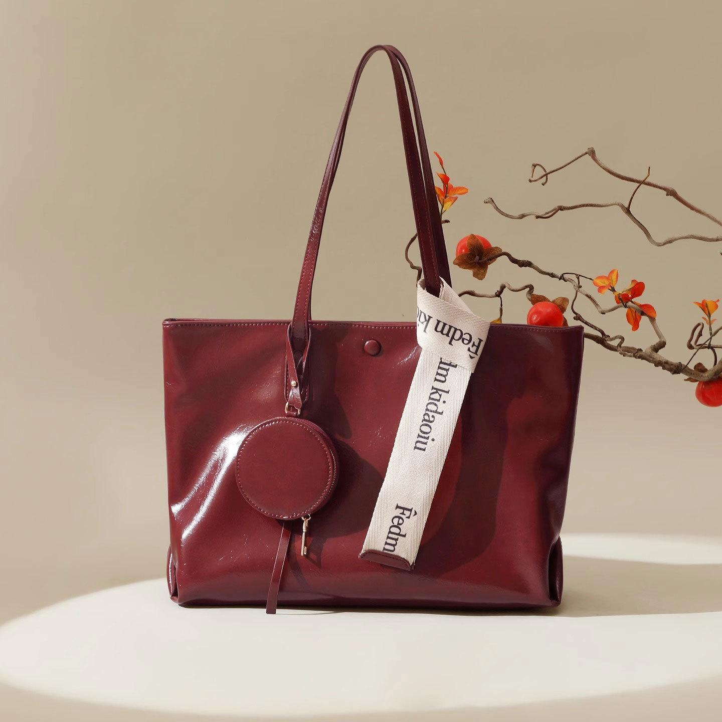 

Сумка-тоут, Женская сумка, Большая сумка для работы, Модная и высококачественная, Вместительная одноплечевая сумка-подмышка