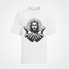 Jesus Gesicht Is King Glaube Christen Betten T-Shirt Damen Oversize