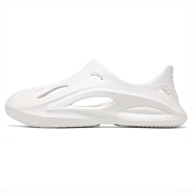 Hole shoes, plus size summer sandals, lightweight casual slippers, two-wear beach shoes, hole shoes