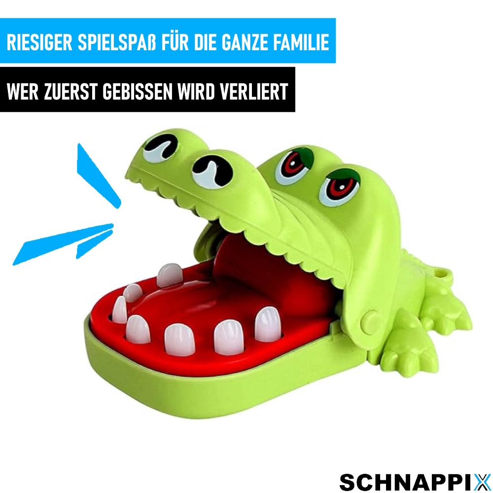 SCHNAPPIX Crocodile Snap Game Teeth Dentist Toy Action