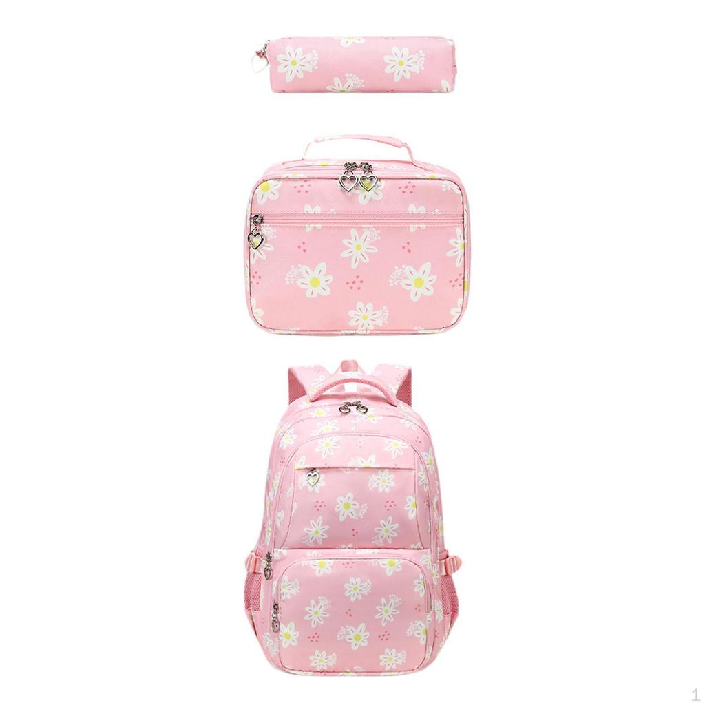 Backpack with Lunch Box & Pencil Case Multi