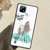 Baby Mother Brown Girl Family For Realme GT 7 Pro GT 6T 6 5 C67 C61 C55 C53 C51 C21Y C25S C75 10 11 12 13 14 Pro Plus Case