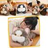 Cute Floppy Cat Plush Toy Soft Pp Cotton Kids Comfort Pillow Stuffed Animal
