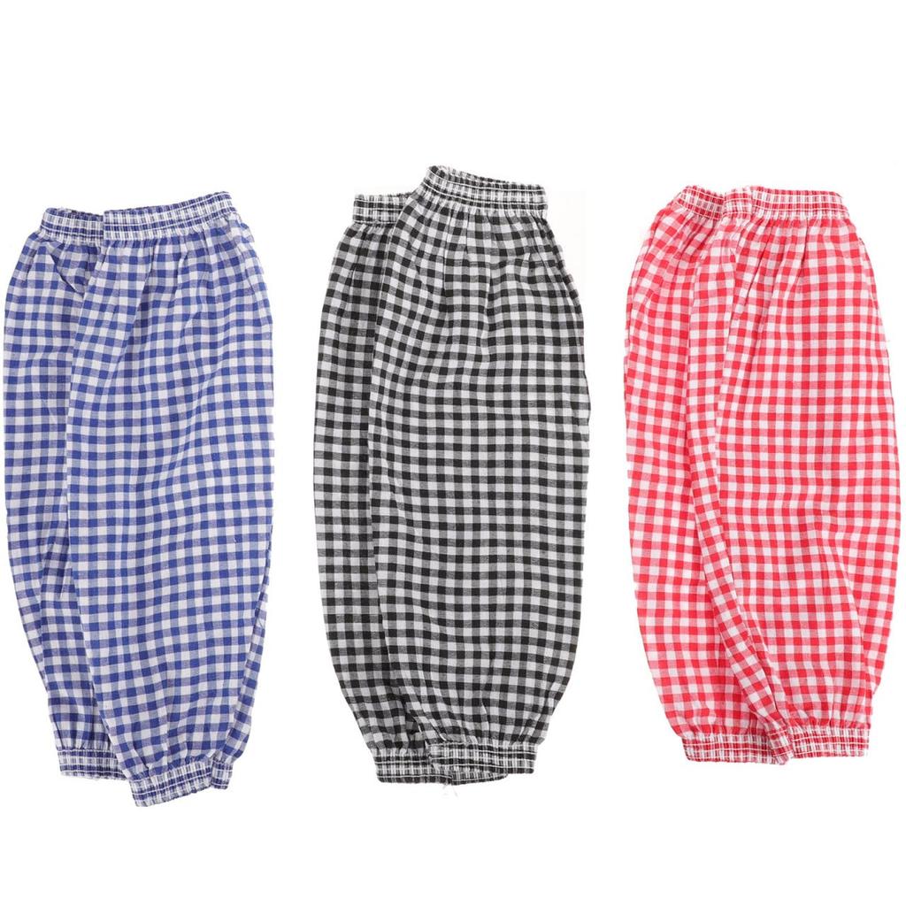 TENDYCOCO Work Sleeve Covers, Stain-Resistant Lattice Dungaree Arm Covers for Washing, Kitchen, Housework, Cooking, Cleaning, and the Office
