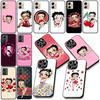 B-Bettys Cartoon B-Boops Anime Casing Cover for Samsung Galaxy Note 20 9 10 S8 S10 Lite S9 Plus A54 A53 A21S S10E A17 Phone Case