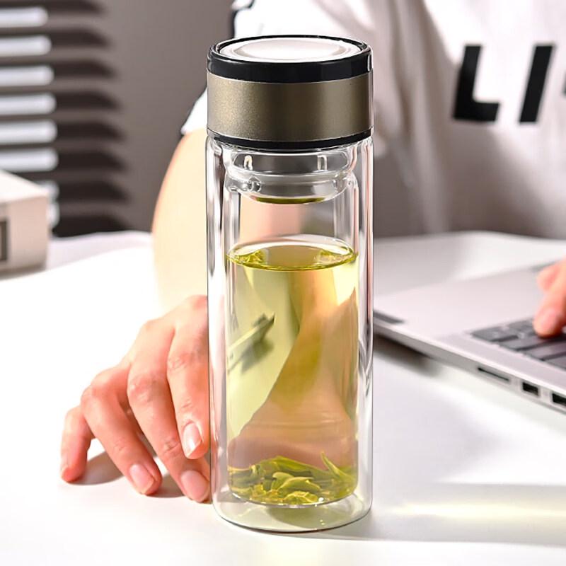 ZISIZ Customizable Glass Promotional Gift Cup