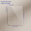 1-9 Grids Binder Photocard Photo Album Kpop Photocard Holder Card Collect Book Binder Kpop Binders Album and Inner Pages