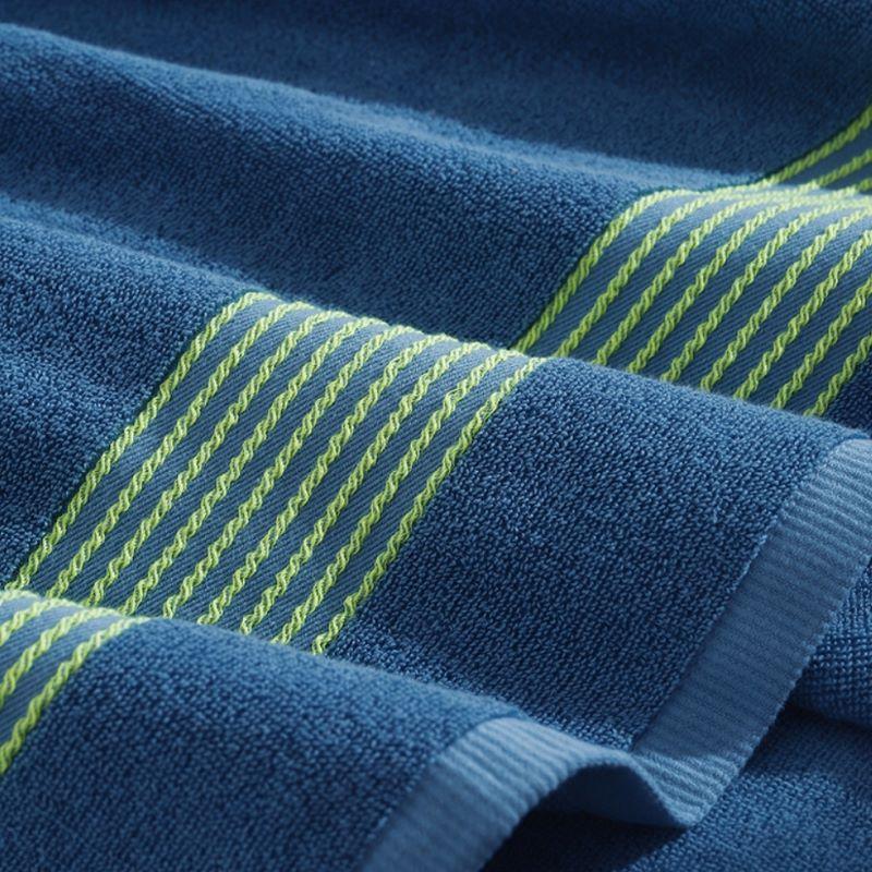 4pcs Cotton Striped Hand Towels Quick Drying Super Absorbent Washcloths Soft Multifunctional Towels 35*35cm(13.78*13.78 Inch)