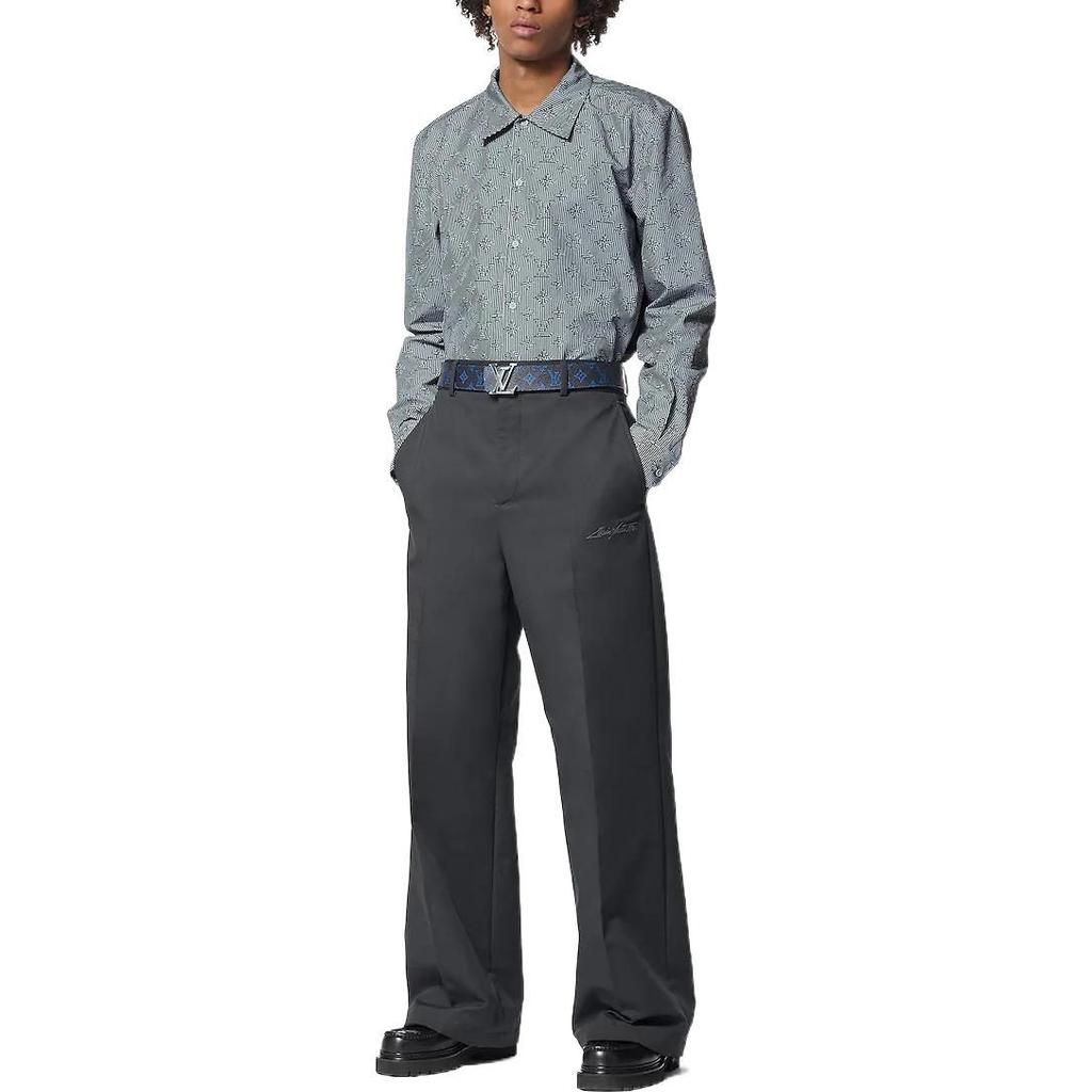 Louis Vuitton Shirt Men's Black 1AAU3X