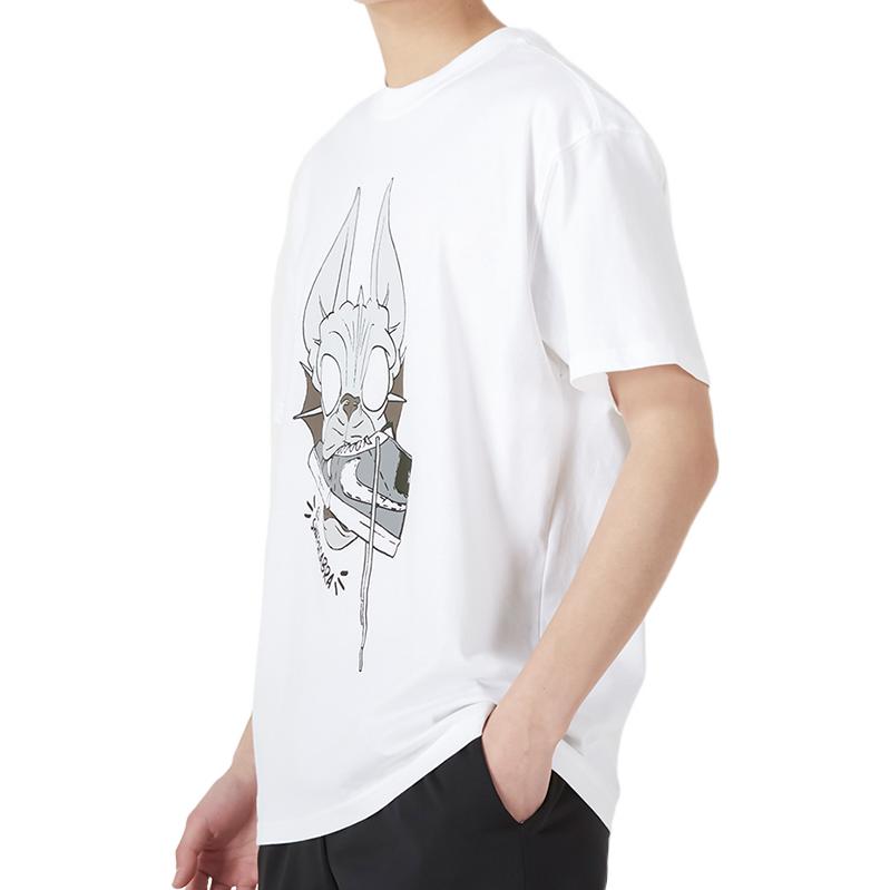 Nike Pattern Print Short Sleeve T-Shirt Men Tops White DN7329-100