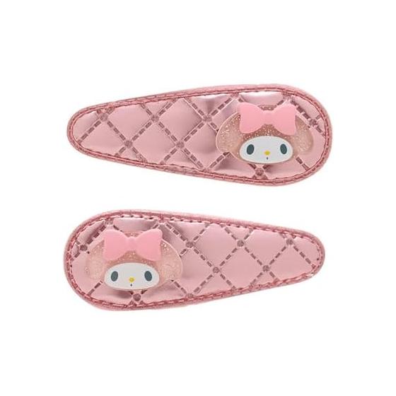 Sanrio Three Pin Set of 2 My Melody Steel Polyester ABS Right and Left Facing Set Ages 3 and up 211621