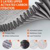 Yitong 4PCS Activated Carbon Cabin Air Filter Kit Replacement Air Intake Filter Accessories Fit Tesla Model Y Juniper 2024 2025
