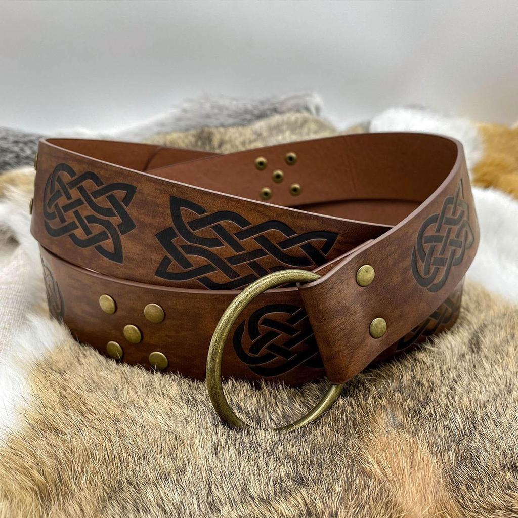 Medieval PU Leather Belt LARP