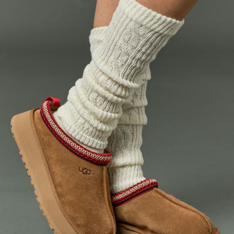 

CITYPOPZ [CP] Вязаные гетры зимние носки [БЕЛЫЕ] Повседневные носки вер. WHITE_FREE