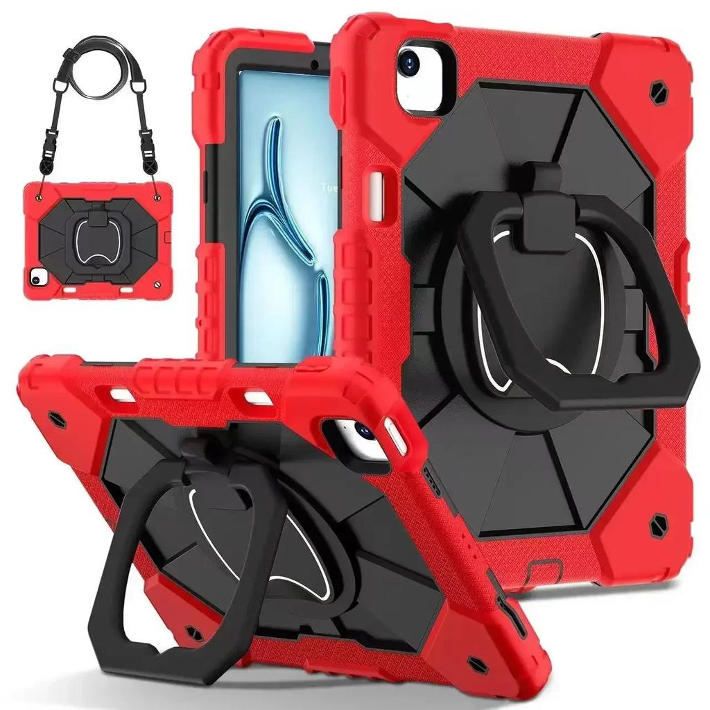 Shockproof Tablet Cover For iPad Air 11 Pro 13 M2 M3 Air 5 4 10th 10.9"11th Generation 7/ 8/ 9th 10.2 Rugged Armor Kids Case