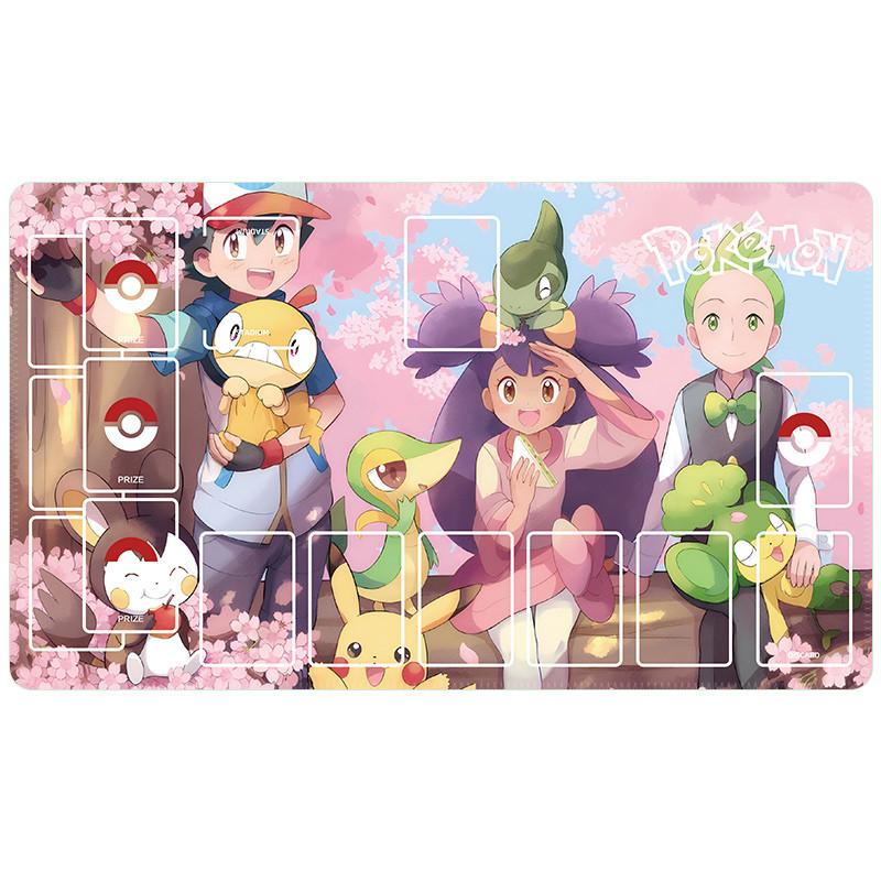 Anime Pokemon GAME PTCG Dedicated DIY Card Playmat Battle Against K Jirachi Lunala Solgaleo Collection Gift Toys