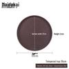 Maidekai Non-slip Tempered Serving Tray