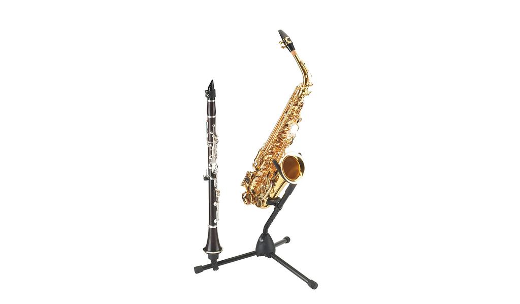 K&M AltoTenor Saxophone Stand 14300, Color: Black