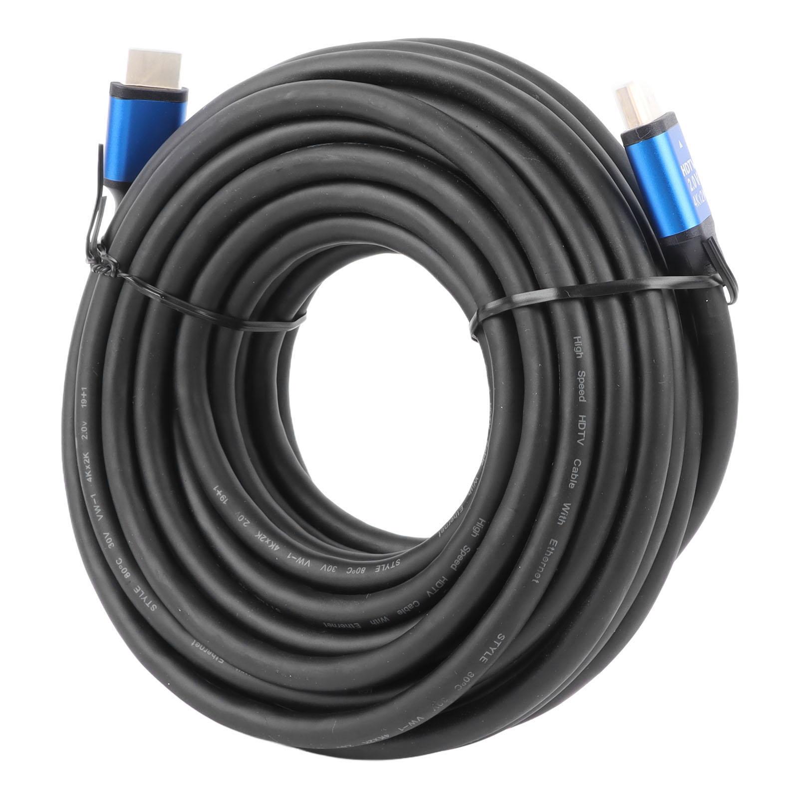 

HD Multimedia Interface 2.0 Cable Interference Resistant 4Kx2K HDTV 2.0V Cable for Computer Monitor