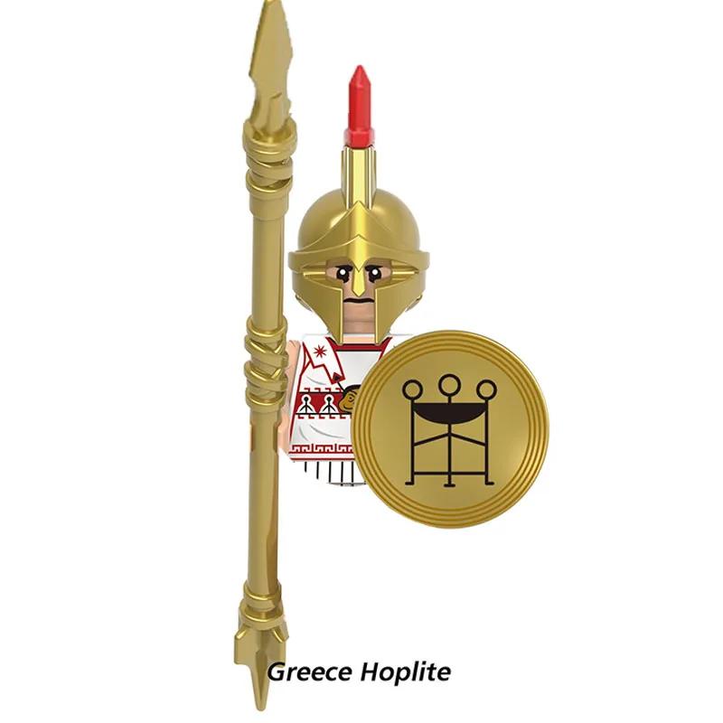 Mittelalterliche Römische Soldaten Gladiatus Bogenschütze Griechische Schwere Infanterie Templer Ritterr Mini Bausatz Bausteine Kinderspielzeug