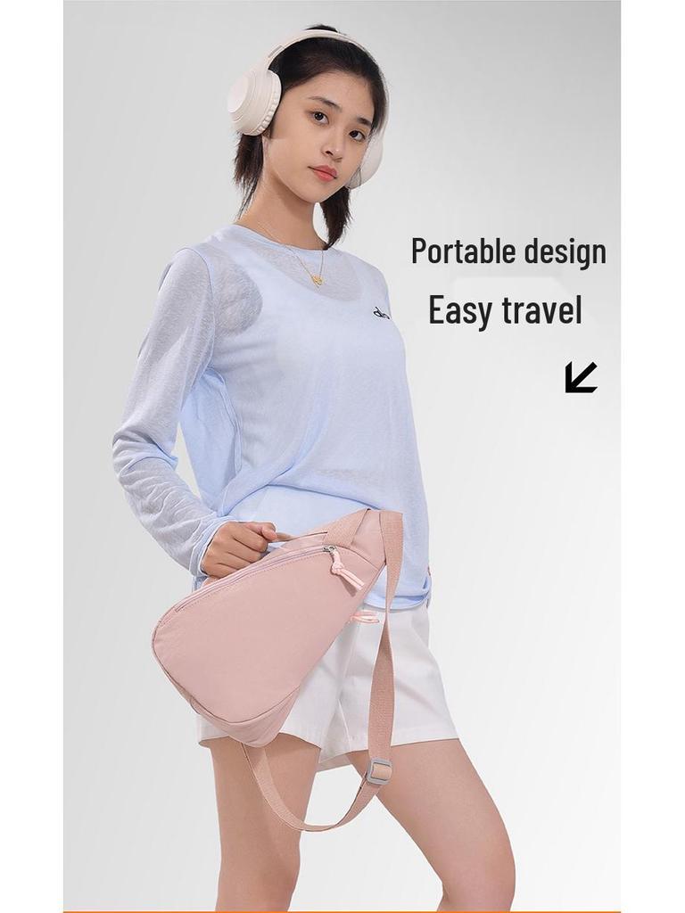 2026 Japanese-Korean Style Versatile Crossbody Chest Bag - Multi-functional Sports & Casual Phone Waist Bag