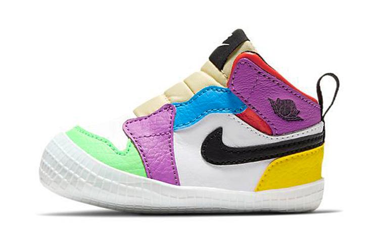 Jordan 1 Детские пинетки Мультиколор I AT3745-109 17