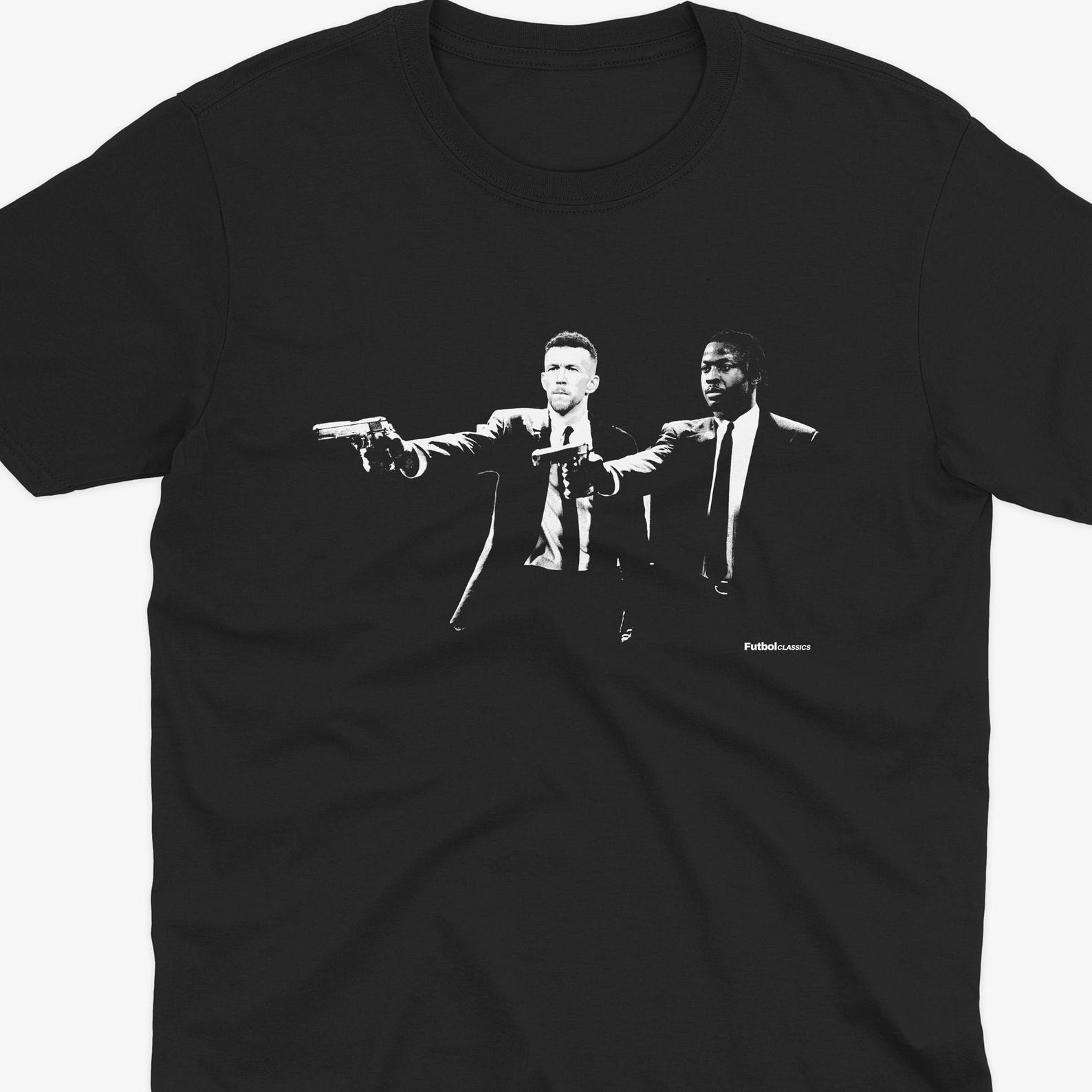 Ivan Perisic & Johan Bakayoko Pulp Fiction Style T Shirt | PSV Eindhoven T Shirt | PSV Eindhoven Fan | Boeren Fan | Eindhoven Gift | PSV L