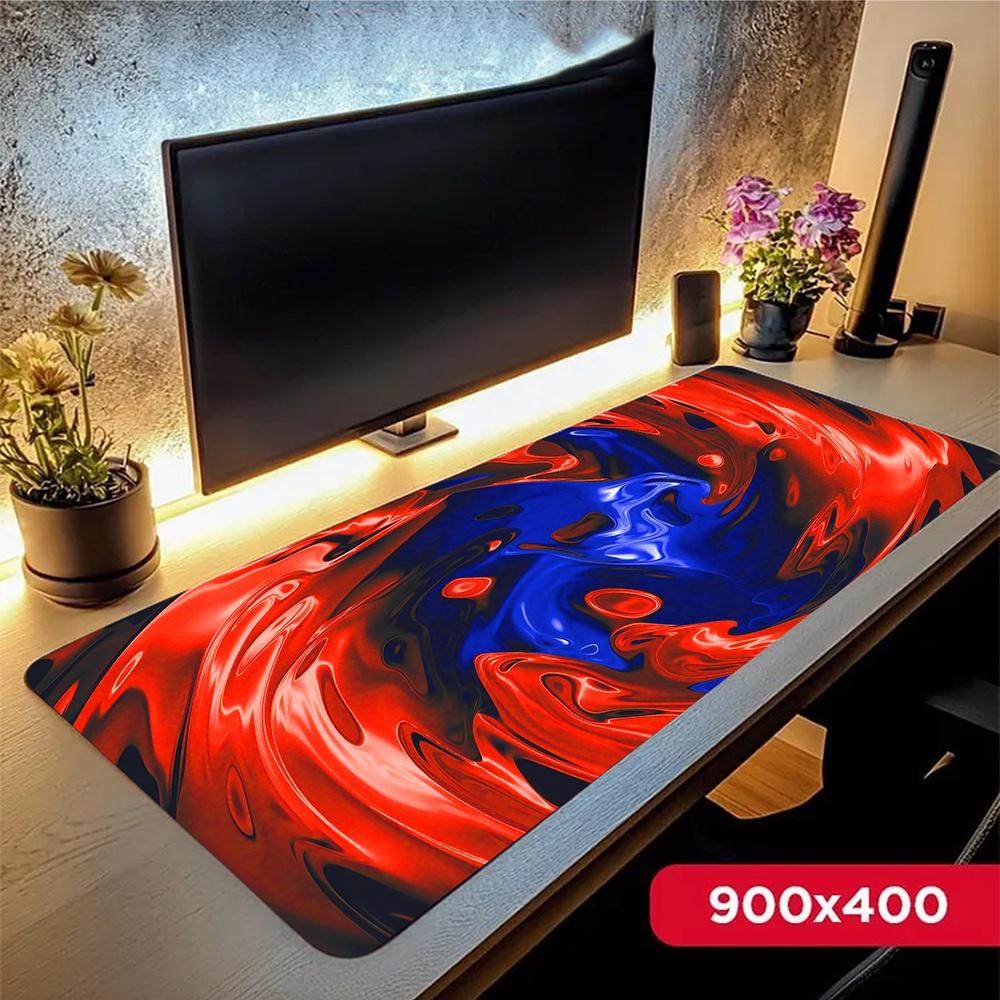 Mouse Pad Newest Strata Liquid Gamer Computer Accessories Keyboard Table Mat Cool Colorful Mousepad Gaming Laptop Desk Mat