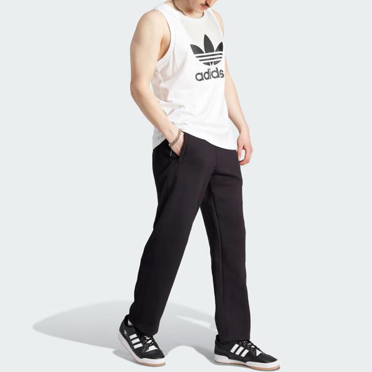 Adidas Originální teplákové kalhoty Adventure Pánské kalhoty Černá IJ0707