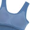 Women's Camisole Wide Shoulder Vest with Chest Pad Fitness Tanks Top