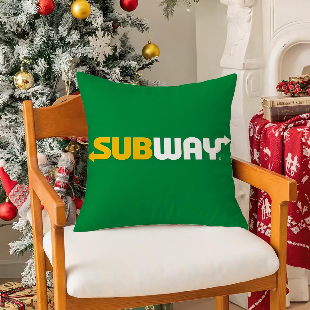 SSUBWAY FASHION Pillow Case Silky Short Plush With Invisible Zipper Dustproof Sofa Cushion Cover For Home Decor