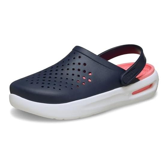 crocs crocs sandals INMOTION CLOG inmotion clog unisex lightweight casual Navy/Guava navy guava 209964 5DENAVY/GUAVA