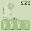 Green Cartoon Panda Fan Creative Cartoon Handheld Fan Simple Mini Electronic Fan  Camping