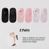 Professional Women Yoga Sock Silicone Anti-slip Ballet Pilates Socks Women Backless Breathable Bandage Yoga Sport Sock