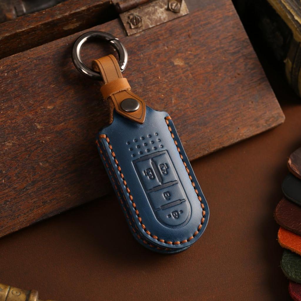 Daihatsu Smart Key Case, Genuine Leather Key Case, Tanto Custom LA700S Move Canvas Tall
