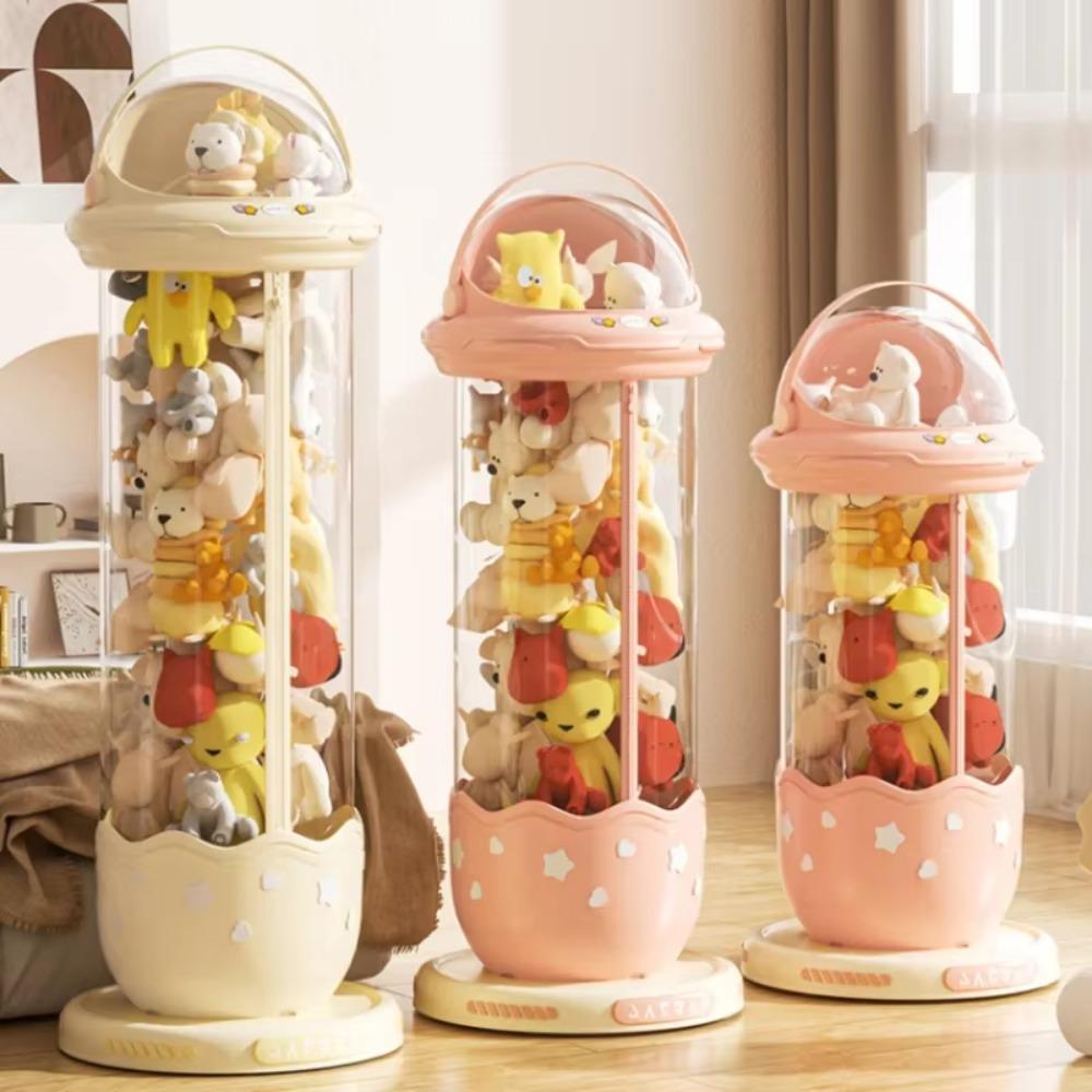 Plastic Plush Toy Storage Tube Moistureproof Children's Toy Storage Bucket New Doll Storage Box