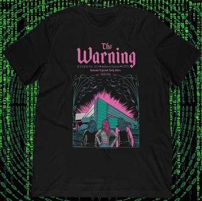 The Warning BAND T SHIRT Unisex Men S-5xl Unisex SHORT SLEEVES DO475 Unisex T-Shirt