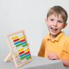 Hölzerner Zählrahmen für Mathematik, Lernspielzeug für Kindergarten- und Grundschüler