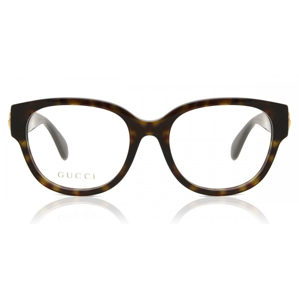 

Gucci Gg1411o 005 Women Eyeglasses Tortoise/53