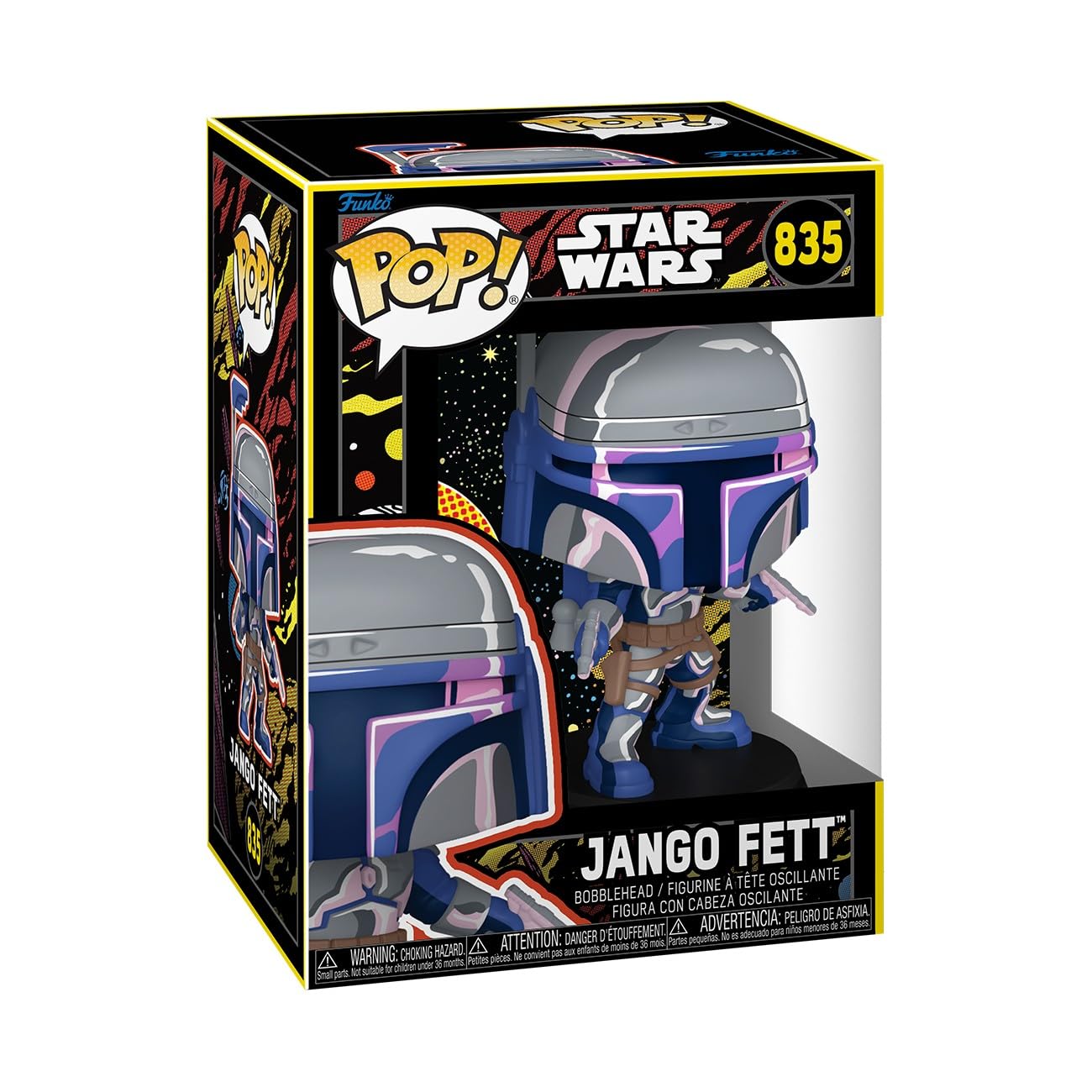 Funko Star Wars Jango Fett Pop! (Retro) белый