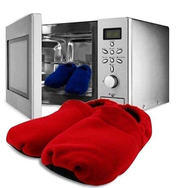 Buy Brown Microwaveable Heated Slippers at affordable prices — free