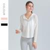 Women's Spring/Summer Long Sleeve Loose-Fit Sunscreen Yoga Jacket
