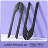 4Pcs Door Handle Decorative Protective Stickers Suitable For Tesla Model3Y Handle Cover Decorative Stickers External Accessories