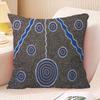 Australian Aboriginal Art Personalized Pillow Dust Cover Bedroom Kids Party Decoration Pillowcase Birthday Children Gift