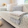 Sofa Cushion Light French Cream Style Four Seasons Universal Light Luxury and Simplicity Non-Slip Leather Cover Cover Cloth Cushion Korean Style